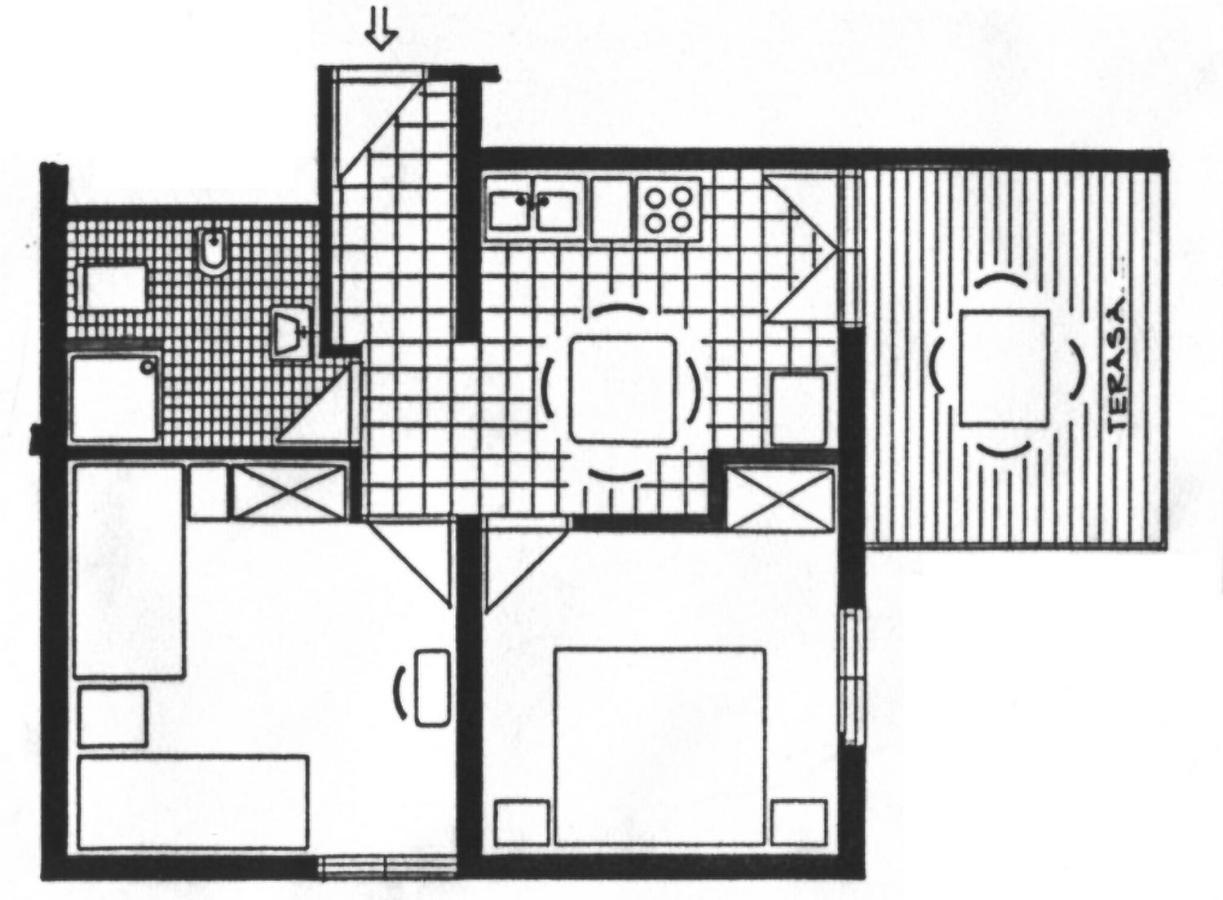 Apartments Runac 斯塔里格勒 外观 照片